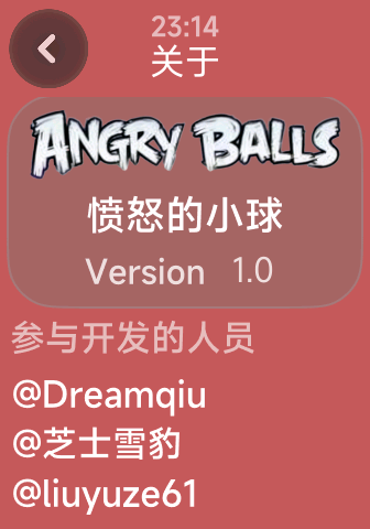 愤怒的小球社区界面